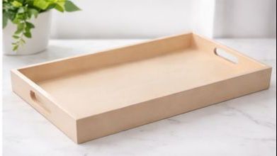 Premium Wooden Serving & Gift Hamper Tray Set with Handles | Multipurpose Storage & Wedding Packing Trays